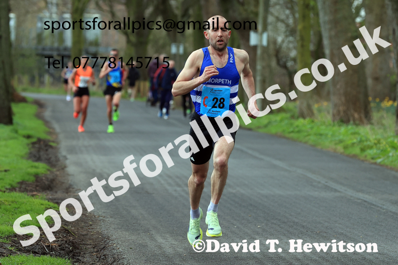 Senior Mens 12 Stage Road Relay, 2026 Northern Mens 12 and Womens 6 Stage Road Relays and Young Athletes 5k, Sheepmount Stadium, Carlisle. Photo: David T. Hewitson/Sports for All Pics